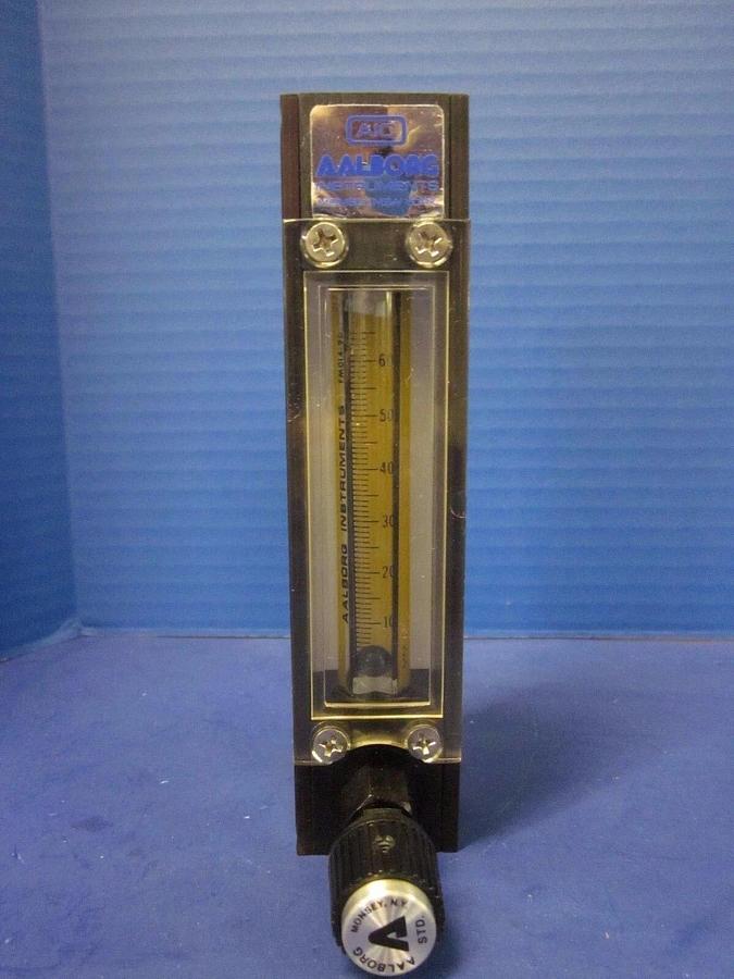 AALBORG Flowmeter 0- 65mm with Valve, New