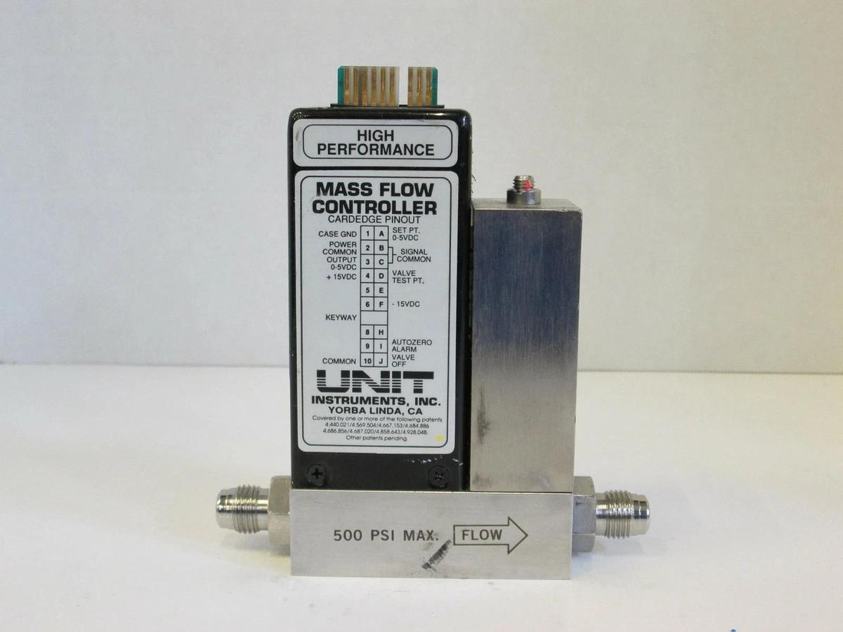 Used Unit UFC-1200A Mass Flow Controller, Gas- CHCL2, Range- 50 SCCM, Used