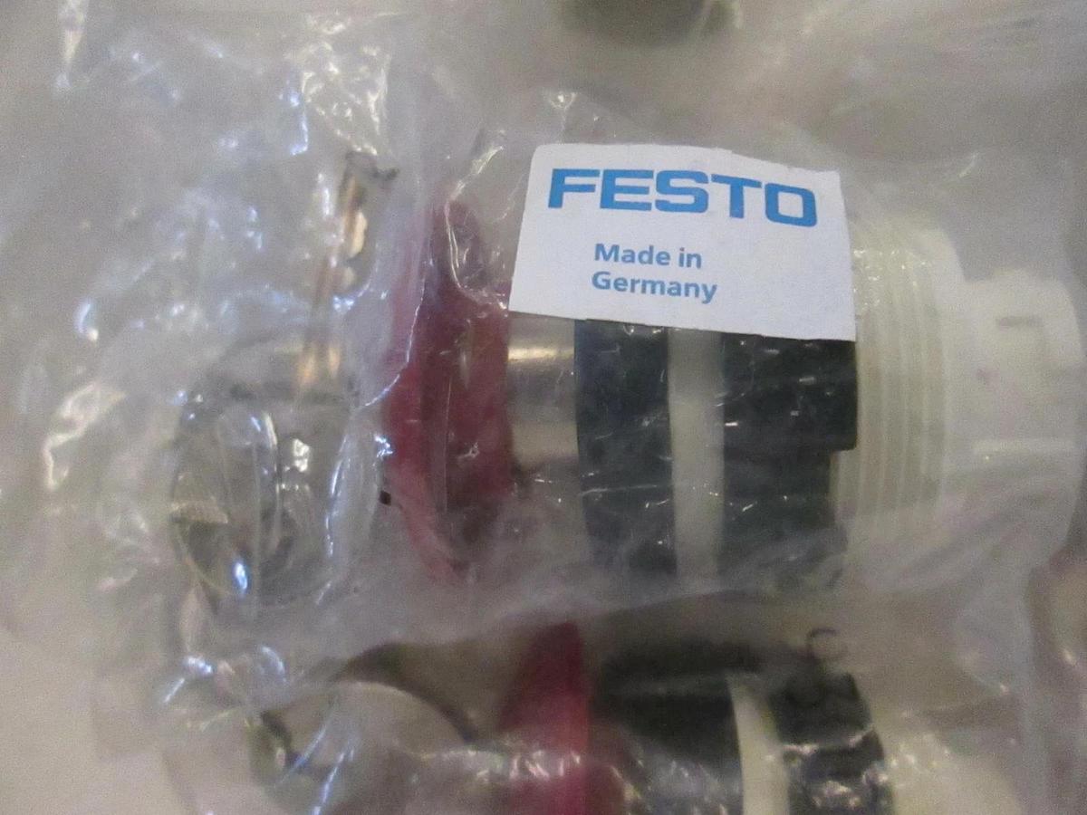 Festo, Push Button Switch w/Key, 9300, New, Lot of 8