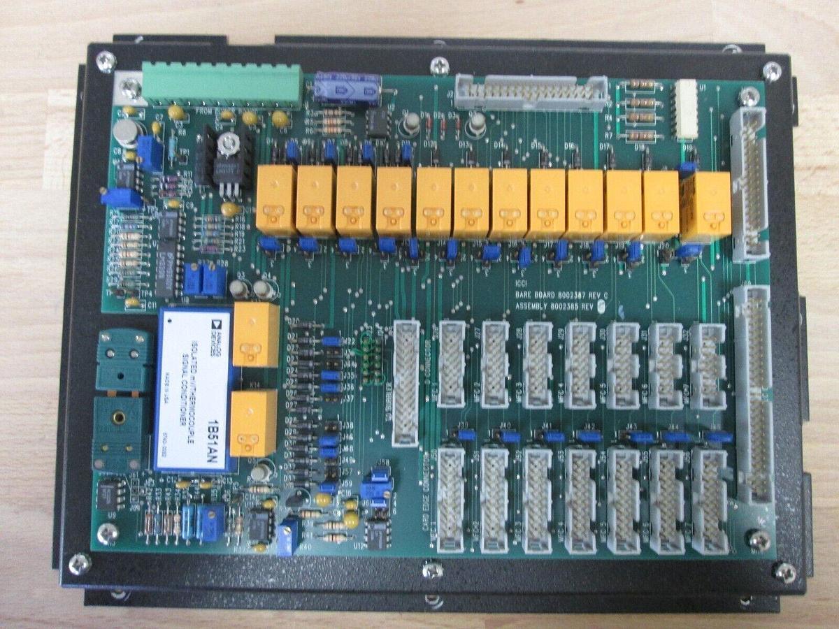 Used ICCI 8002385, PCB Assembly gas interface, r type, with panel furnace
