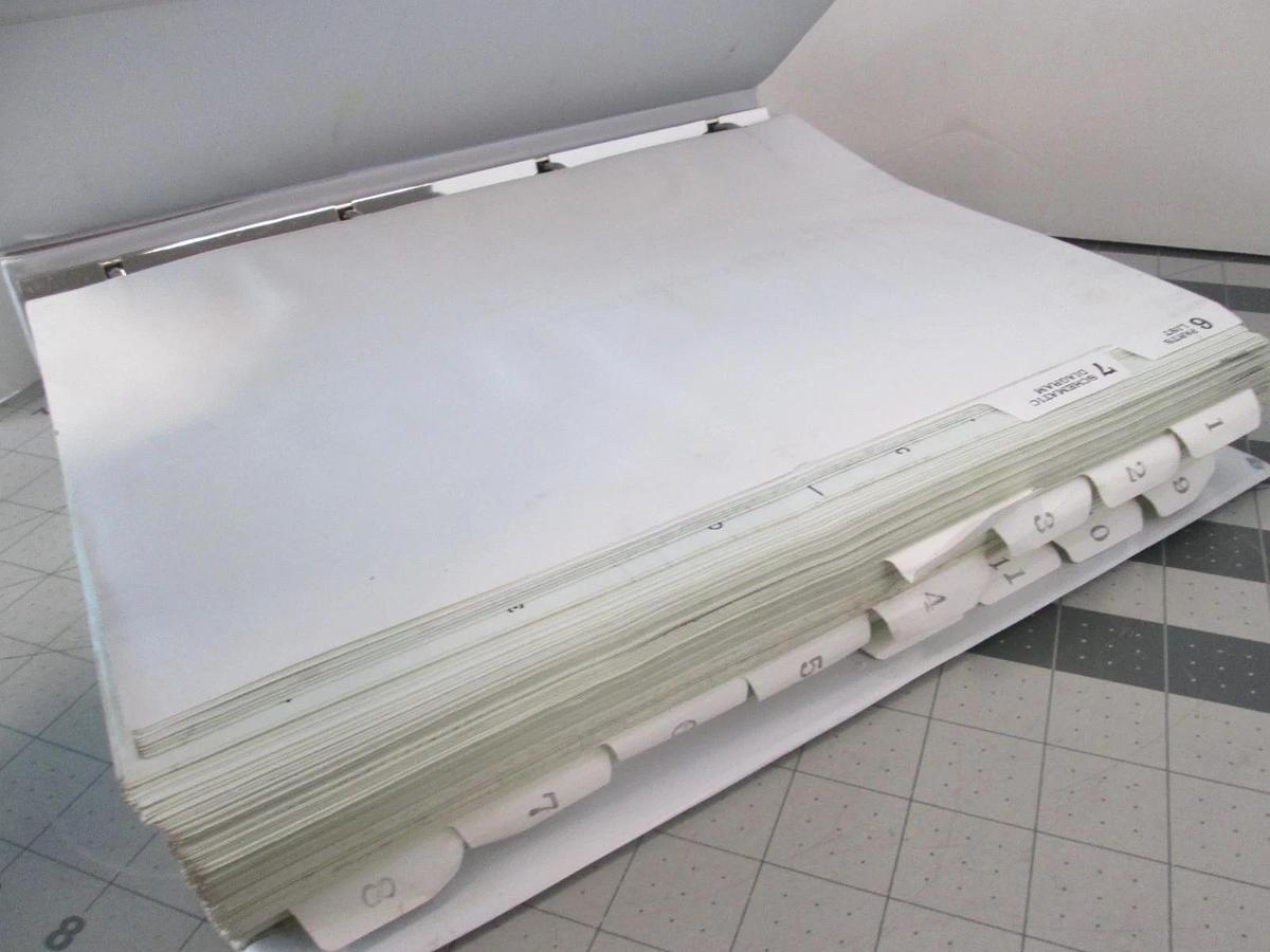 Used Hitachi, M-308AT, Plasma Etching System, User's Manual Volume Two, Used