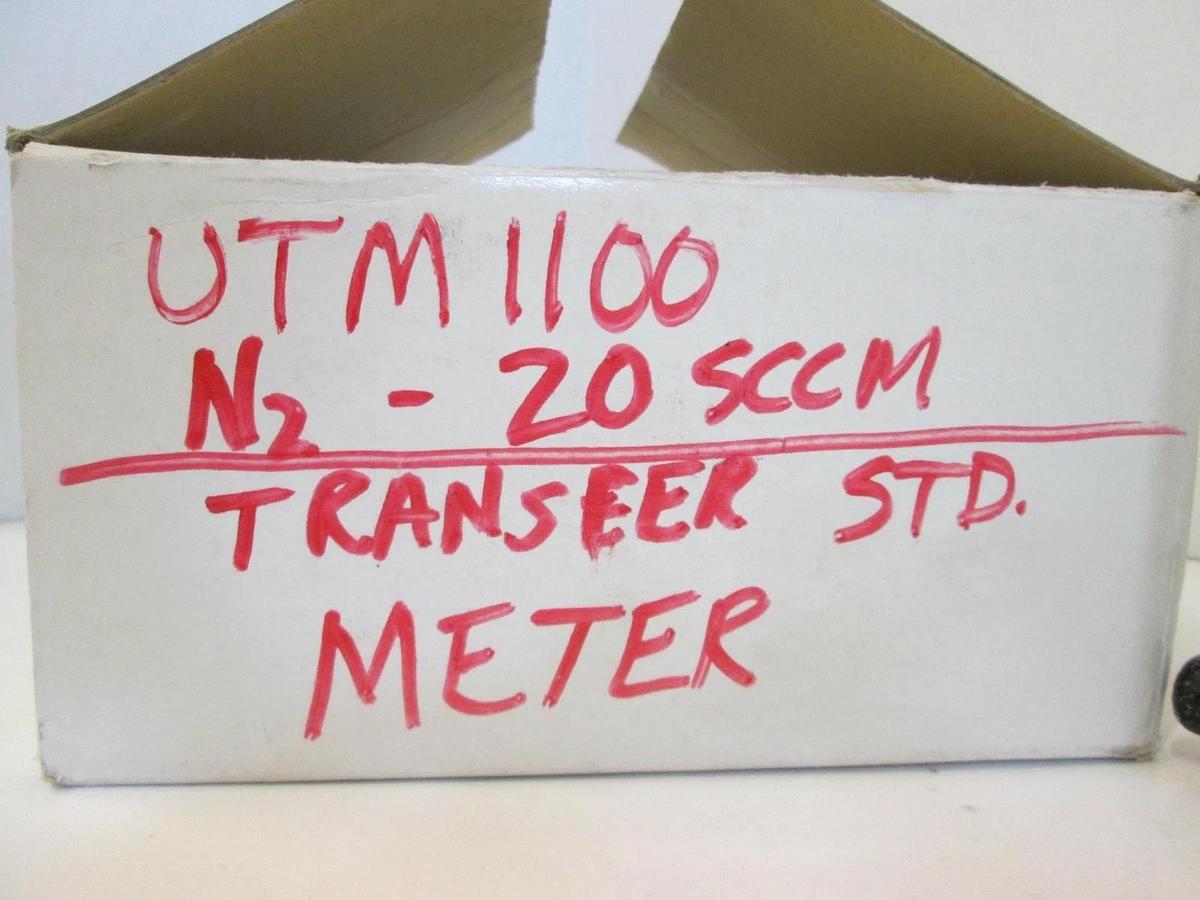 Used Unit UTM-1100, Mass Flow Calibration, Transfer Std. Meter, N2, 20 SCCM, Used