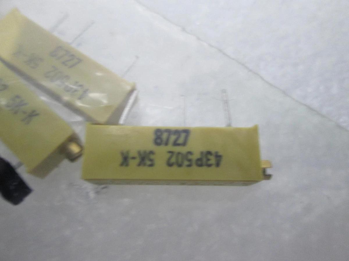 Bourns, 43P502, 5K-K, 8727, Resistor, New, Lot of 16