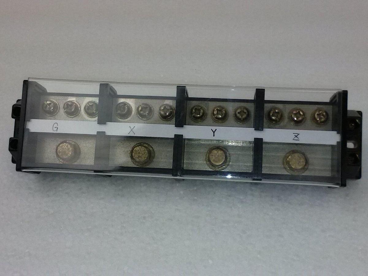 Used TEL Tokyo Electron Gas Box Terminal Block 4-Position, Used