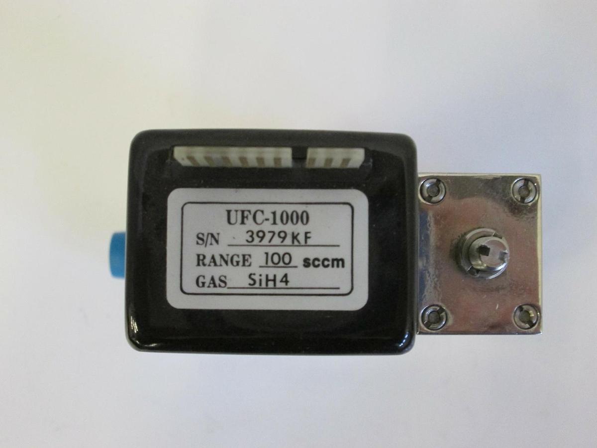 Used Unit UFC-1000, MFC, Mass Flow Controller, SIH4, 100 SCCM, Used