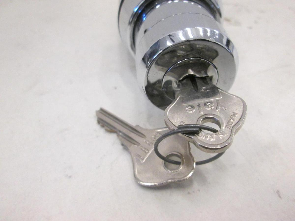 Used Norgren, Manual Piston Spool Valve w/ Keys, 03 0418 02 801, 2-10 Bar, Used