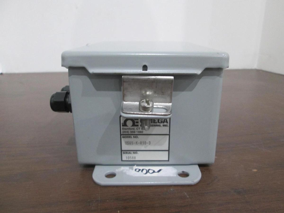 Used Omega, 0S65-K-R10-3, IR Sensor Enclosure, Used