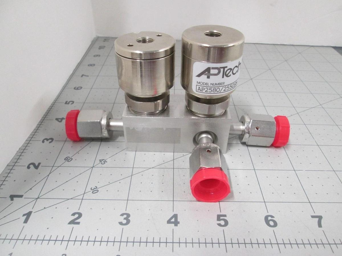 APTech, AP2580/2550SM DUAL TSVG, Pressure Valve, New