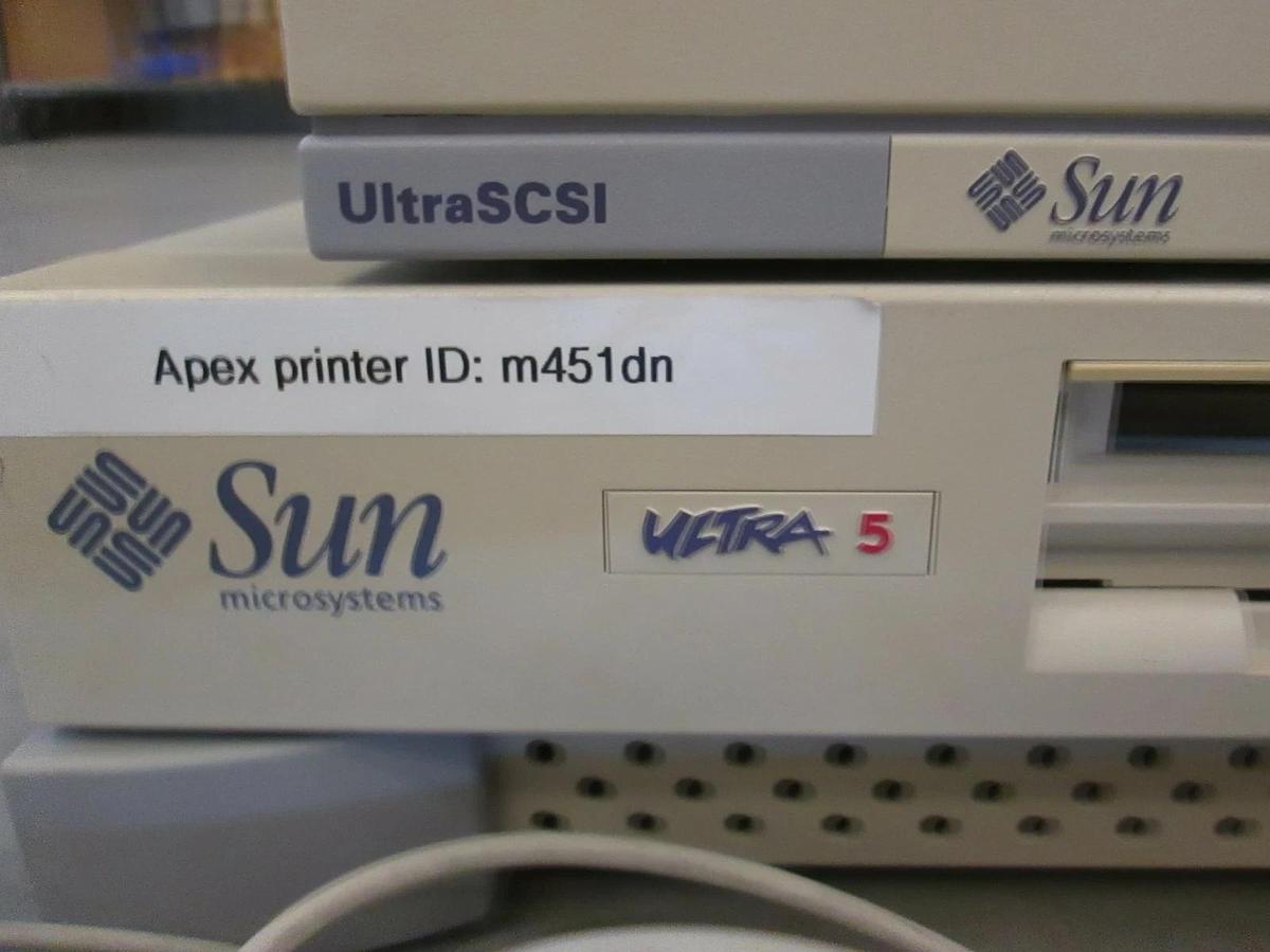 Used Sun Bundle w/ Ultra 5, Keyboard/Mouse, Ultra SCSI and Digital Data Storage,