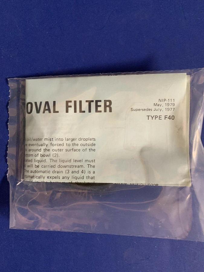 Norgren 4141-05 Ultraire Oil Removal Filter Kit, New in Box