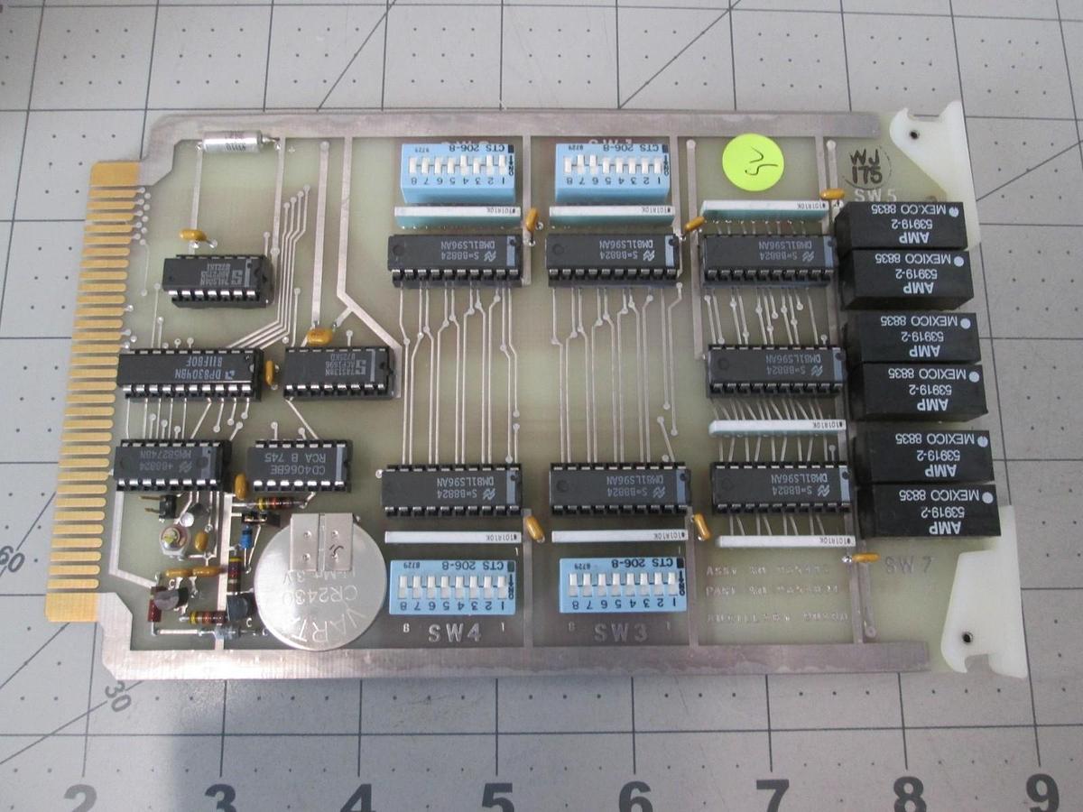 Watkins Johnson, 902027-001, Auxiliary Circuit, PCB Assy, New