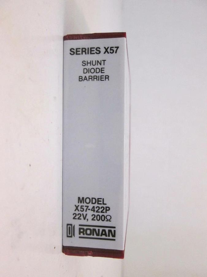 Used Ronan Shunt Diode Barrier, X57-422P, 22V