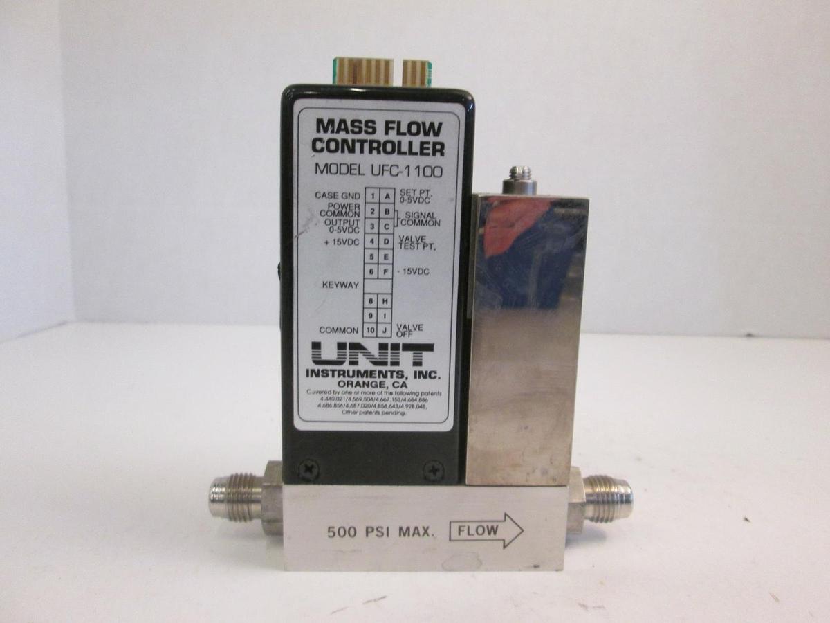 Used Unit UFC-1100 Mass Flow Controller, CF4, 50 SCCM, Used