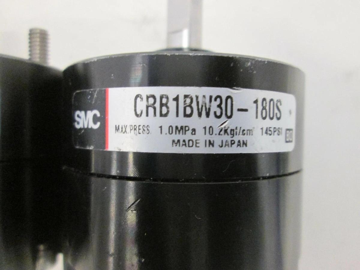 Used SMC, CRB1BW30-180S, Rotary Actuator, Used, Lot of 2