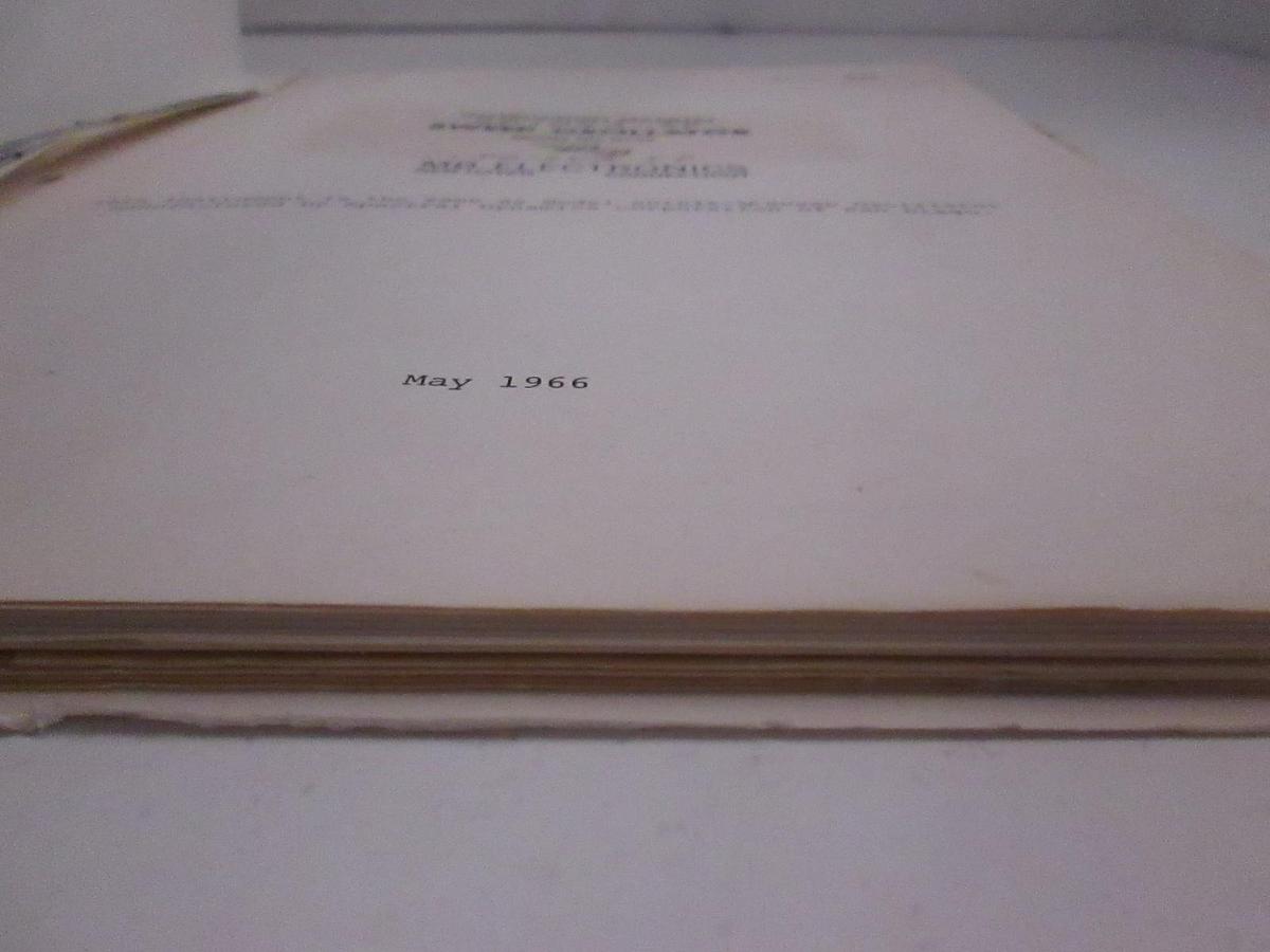 Used Teledyne Sweep Oscillator Model No. N752 Instruction Manual, Used