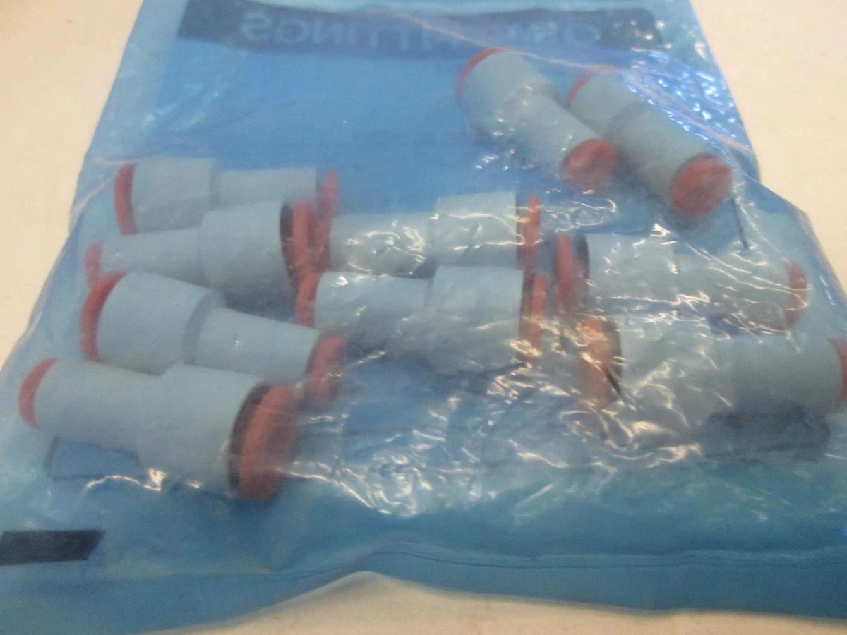 SMC, Male Connector, KJH01-07, New, Lot of 10