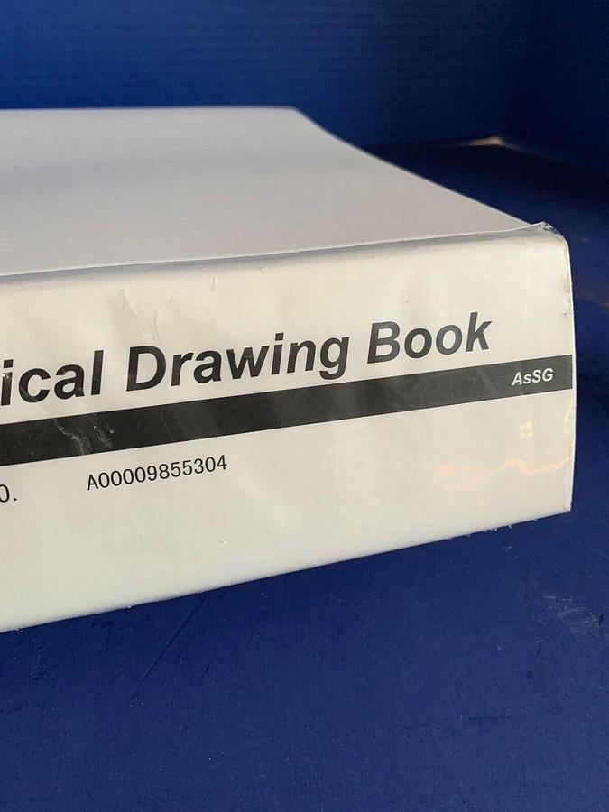 Used TEL ALPHA-8S-E Vertical LP-CVD AsSG Electrical Drawing Book A00009855304