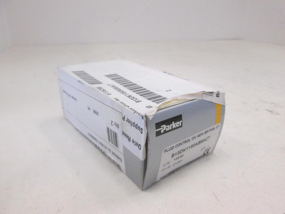 Parker, B13DK1150, Solenoid Valve, 3/64 Orifice, 120/60Hz, 150 PSI, New