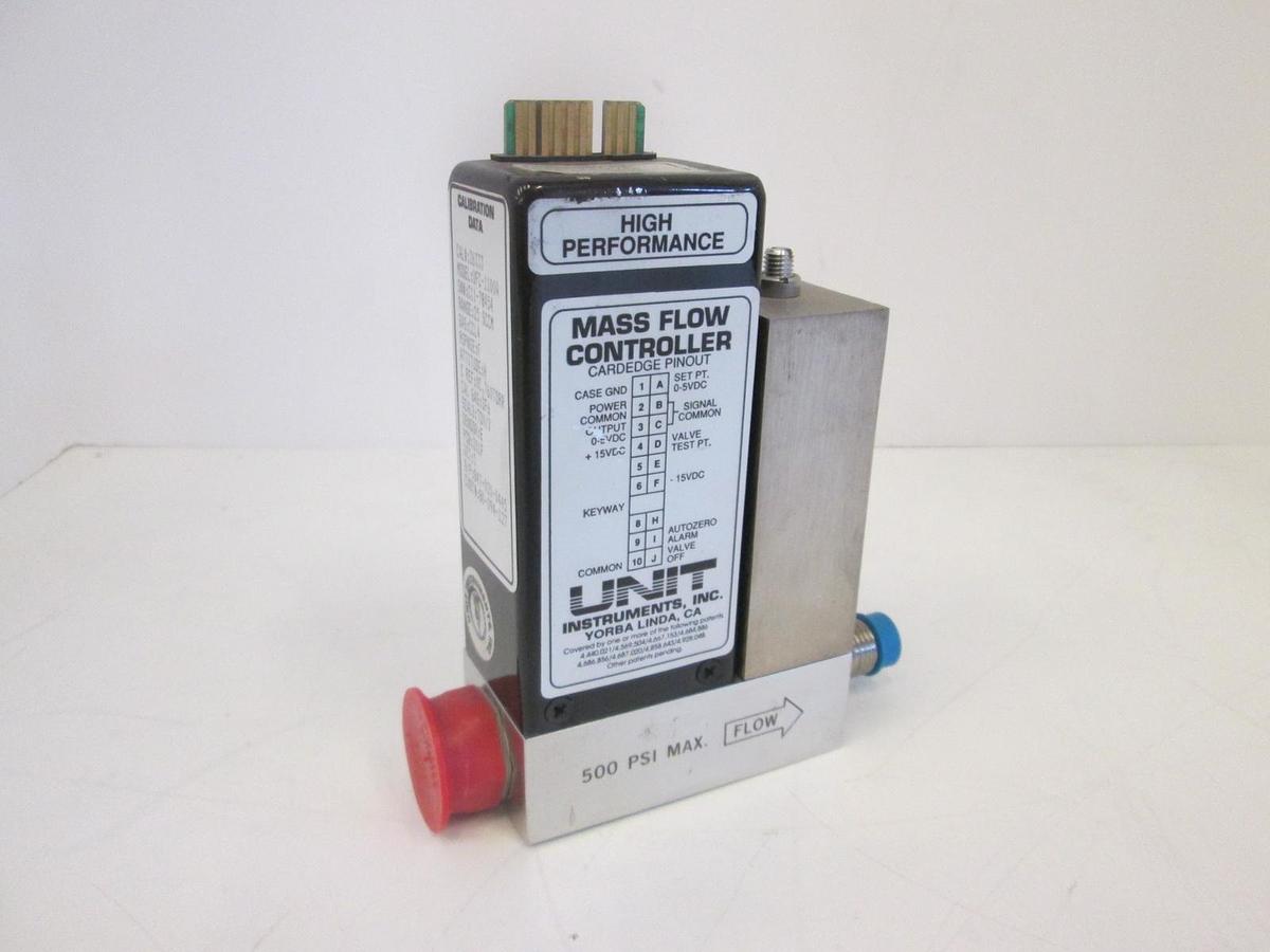 Used Unit Instruments, UFC-1100A, Mass Flow Controller, 25 SCCM, CCL4, Used