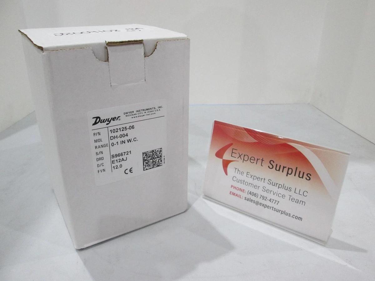 Dwyer, DH-004, Digihelic, 0-1 In W.C., New
