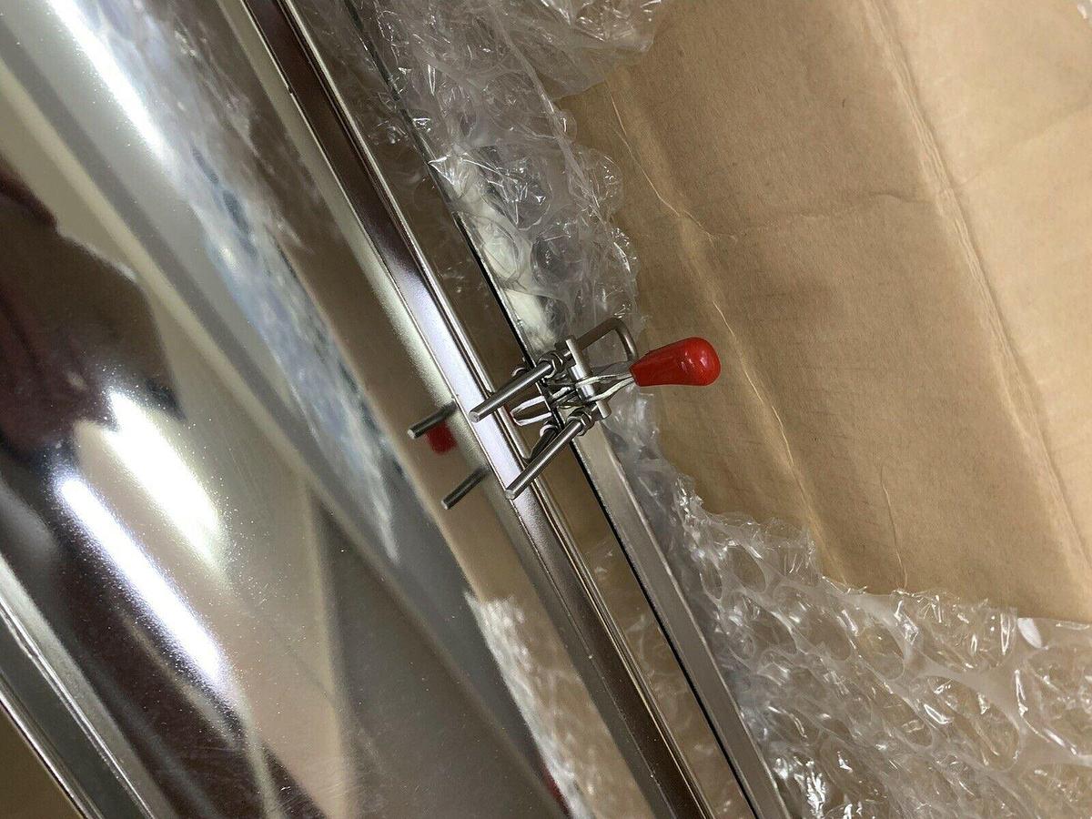 Accurate Gas Control Systems Metal Cylinder Jacket, 48" L x 9.5" ID, New in Box