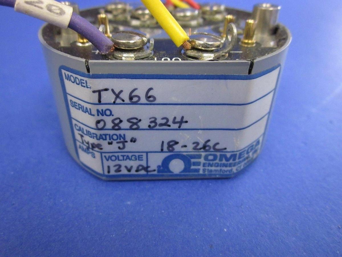 Used OMEGA TX66 Temperature Transmitter, Used