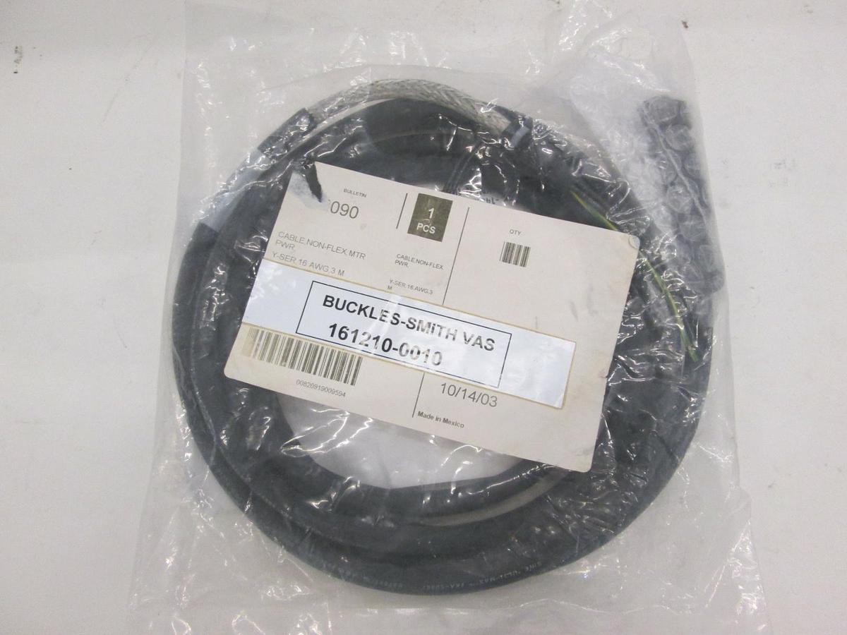 Buckles-Smith, Cable Non-flex MTR Power, 161210-0010, New
