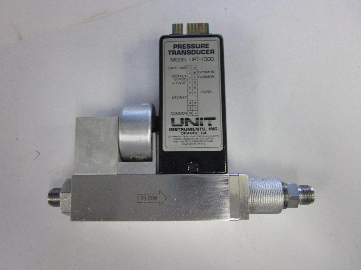 Used Unit UPT-1000 UPT-00172 Pressure Transducer