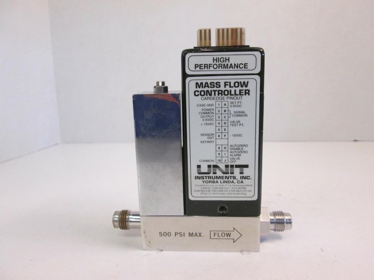 Used Unit UFC-1500A, Mass Flow Controller, Gas, SiH2Cl2, Range- 100 SCCM, 1/4" VCR