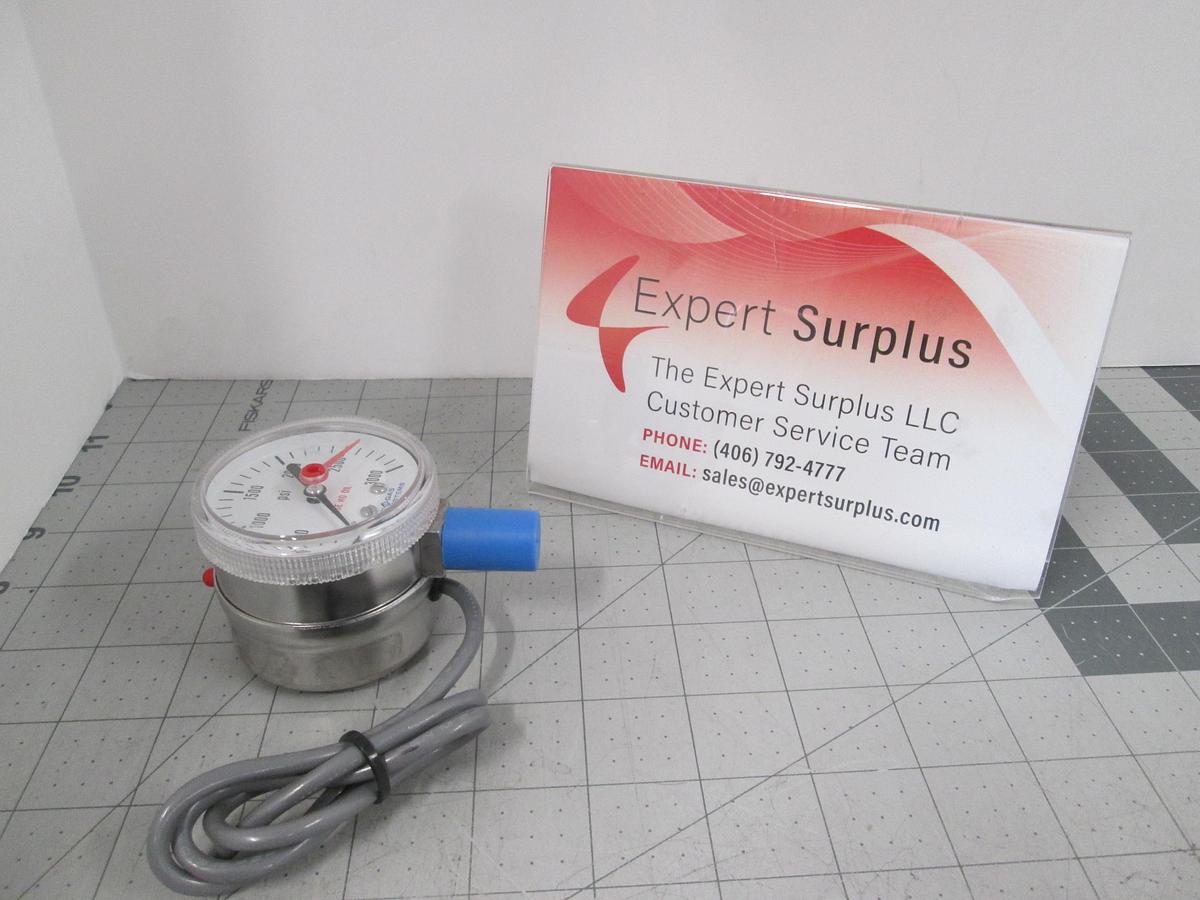 Span Instruments, IPS 122, Type 2 3000 PSI, Pressure Switch 8-30VDC NEW