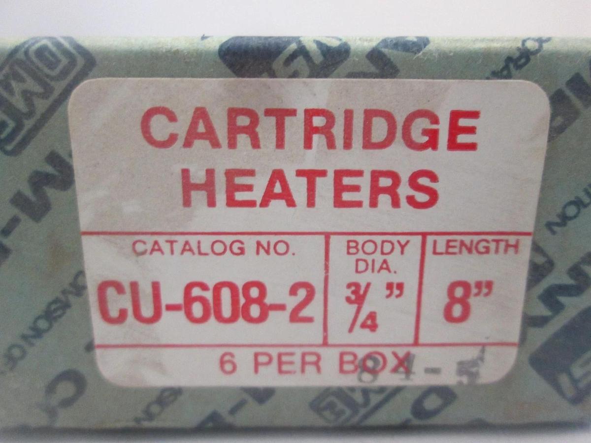 D-M-E Company, Cartridge Heaters, CU-608-2, 8", New, Lot of 2