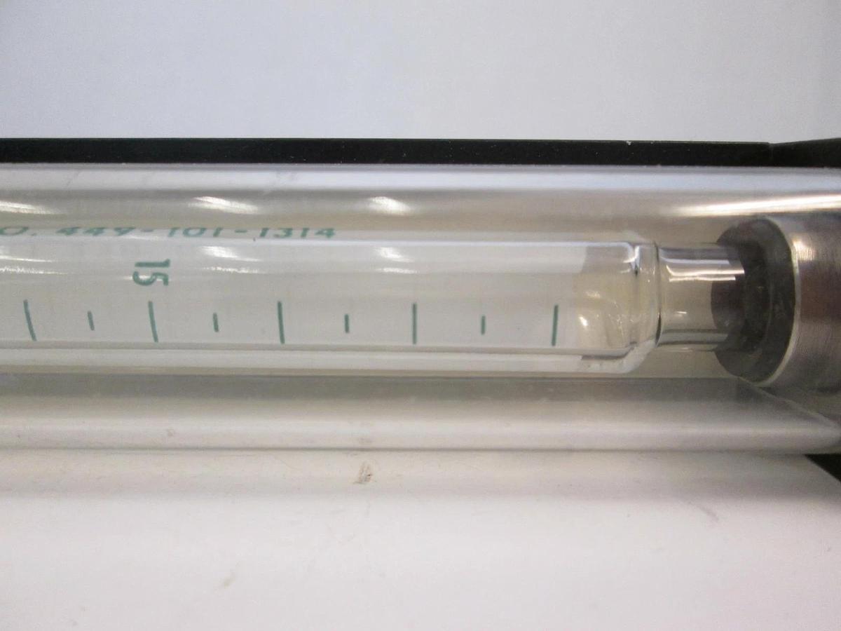 Used Lab Crest Meter Tube Cat No. 449-101-1314, 0-20 X1000 S.C.C./MIN Nitrogen