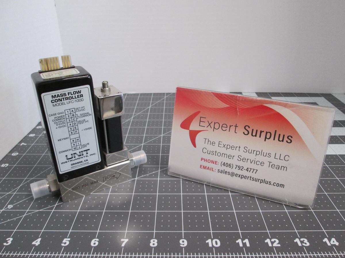 Used UNIT Instruments, UFC-1000, Mass Flow Controller 1 SLM NH3 Ammonia MFC