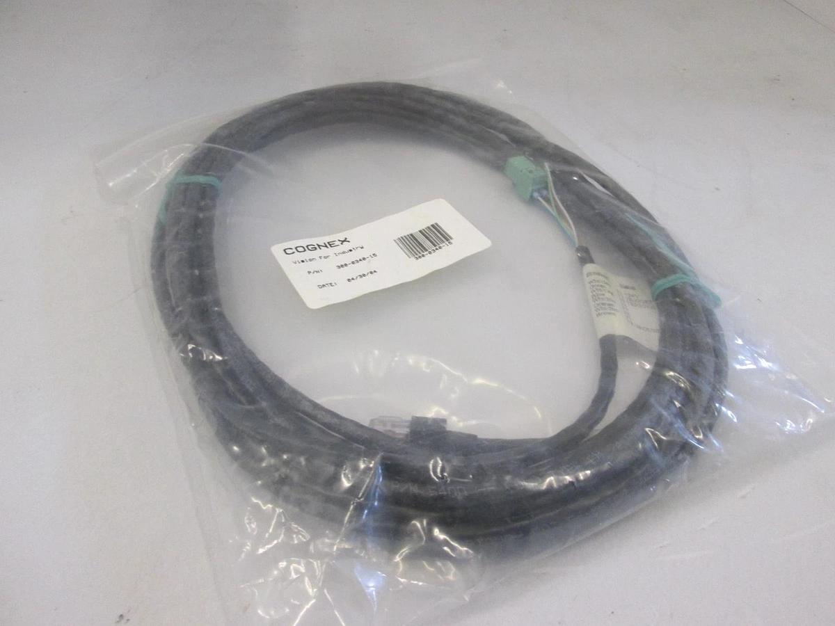 Used Cognex, 300-0340-15, Standard Breakout Cable, New