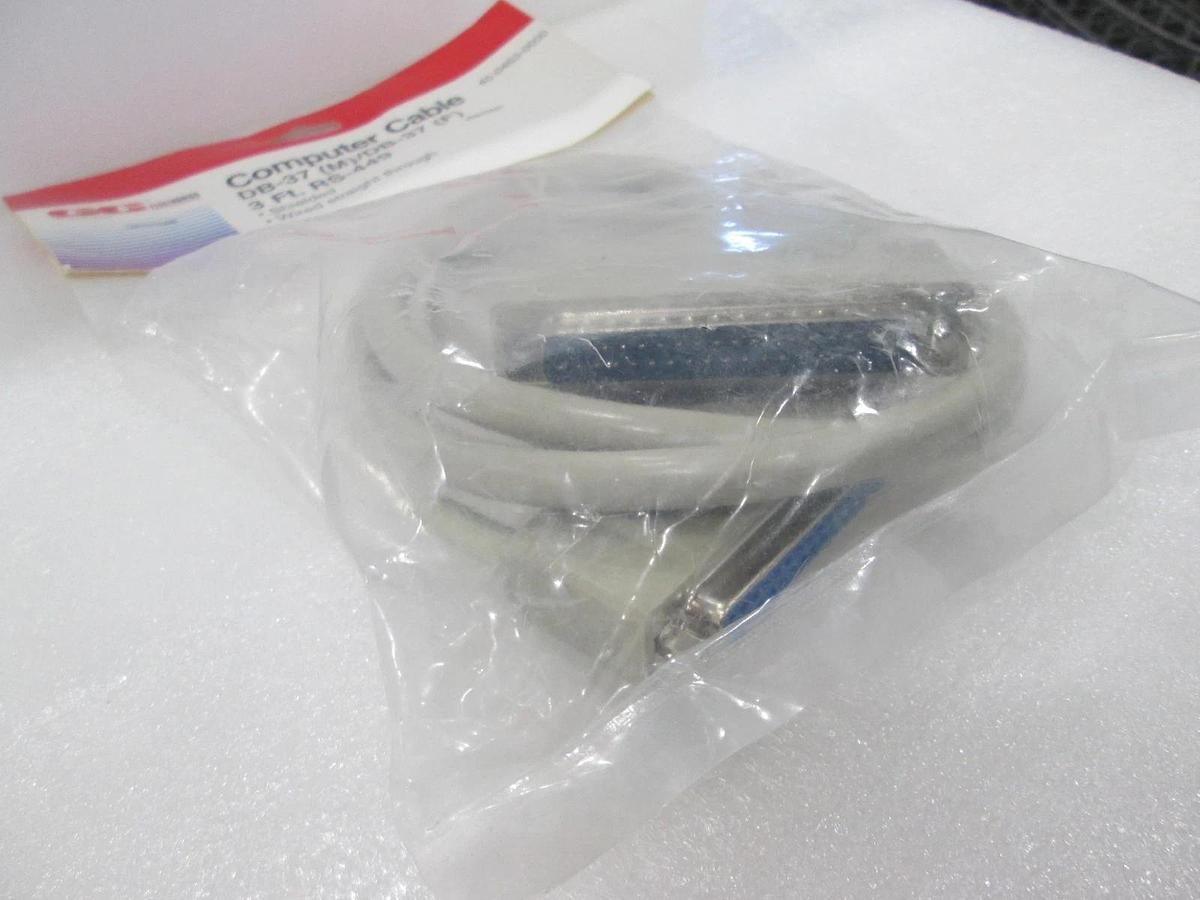 TEL Tokyo, GC Electronics, DB-37 Male and Female Connector, 3Ft, New