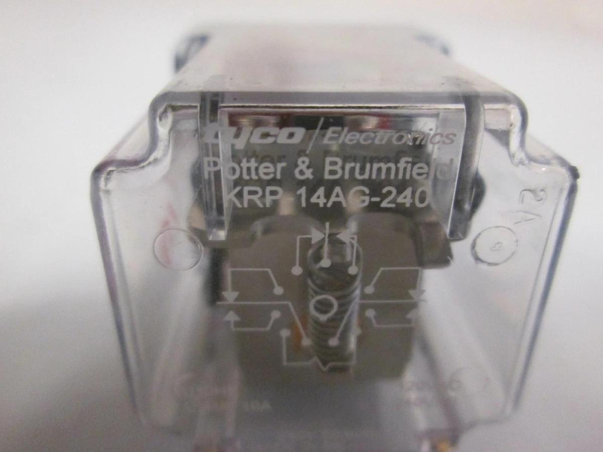 Used Potter & Brumfield, KRP-14AG-240, 240V Relay, Used