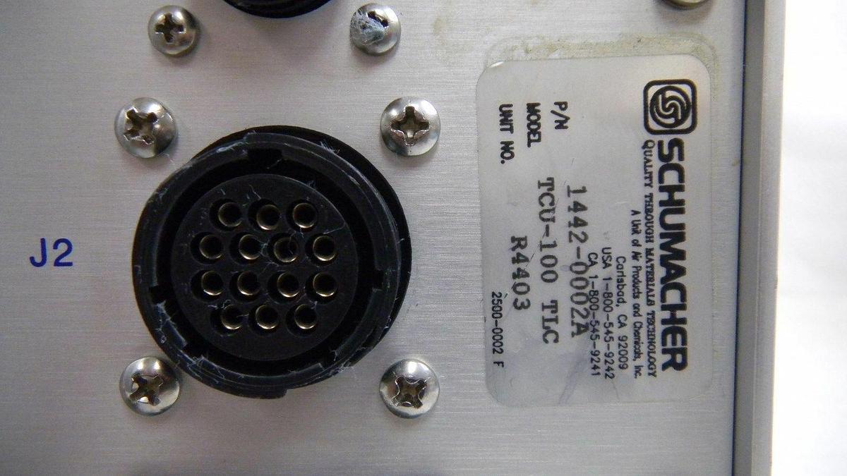 Used J.C. Schumacher Co. Model 100 Source Temp Control System., TCU-100 TLC, Used