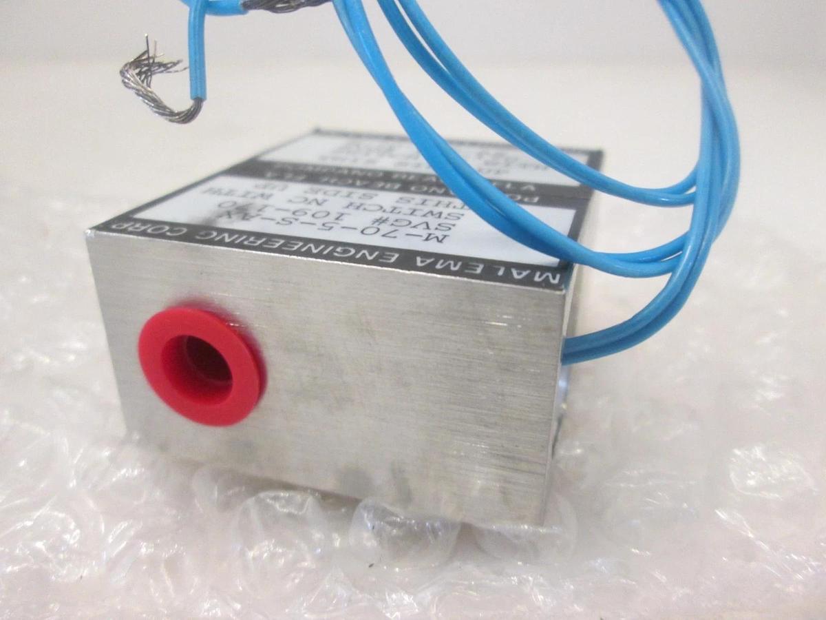 MALEMA ENGINEERING CORP, M-70-5-S-AX, SWITCH, FLOW 316 SST, New