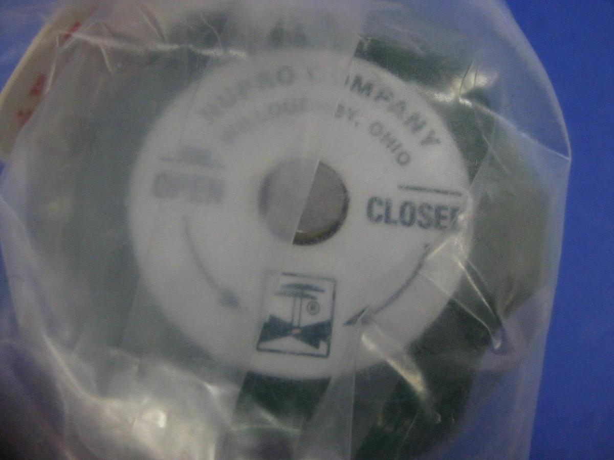 Used Swagelok Nupro 6L-ELD8-VVX-P Forged Body Diaphragm Valve, 3/8" Tube Butt Weld