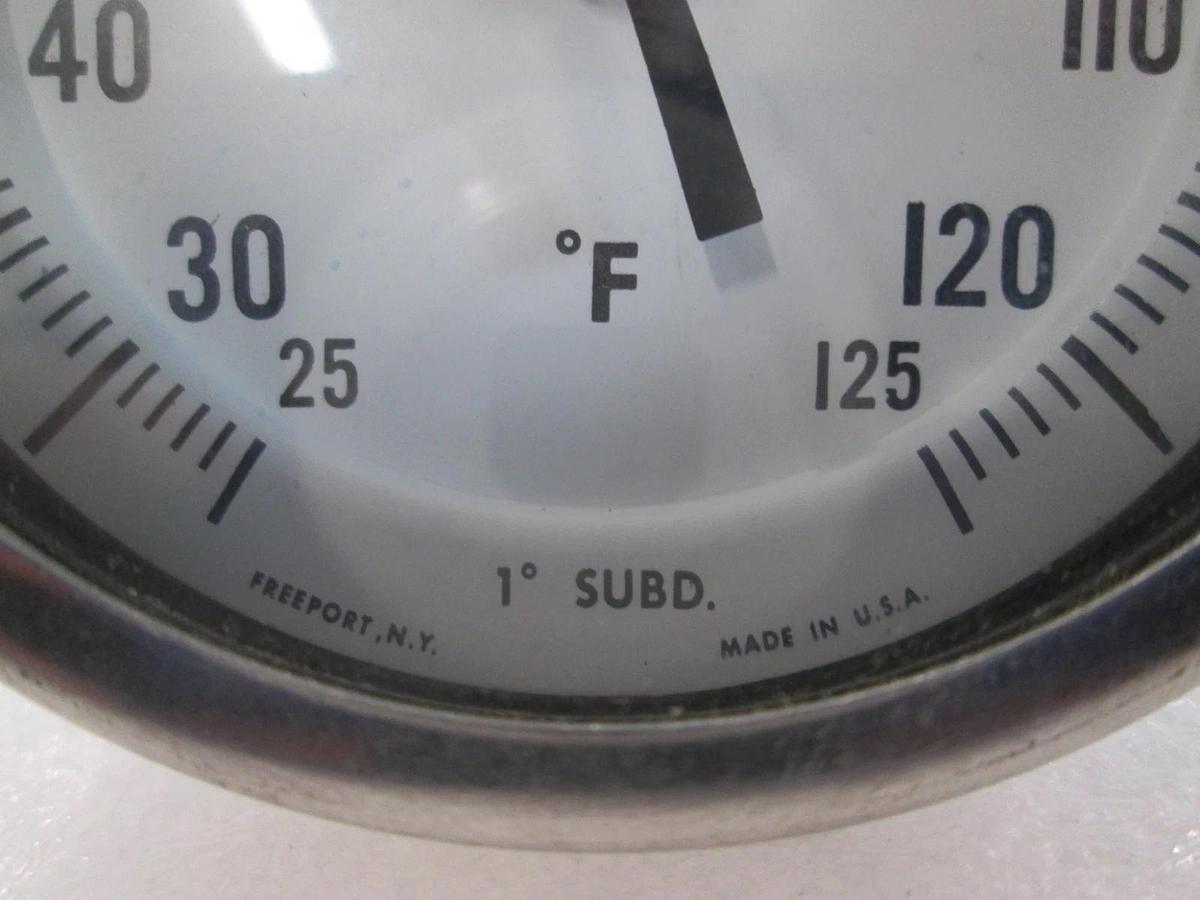 Weskler Instruments, 25-125 Degree F, SUBD Thermometer, New