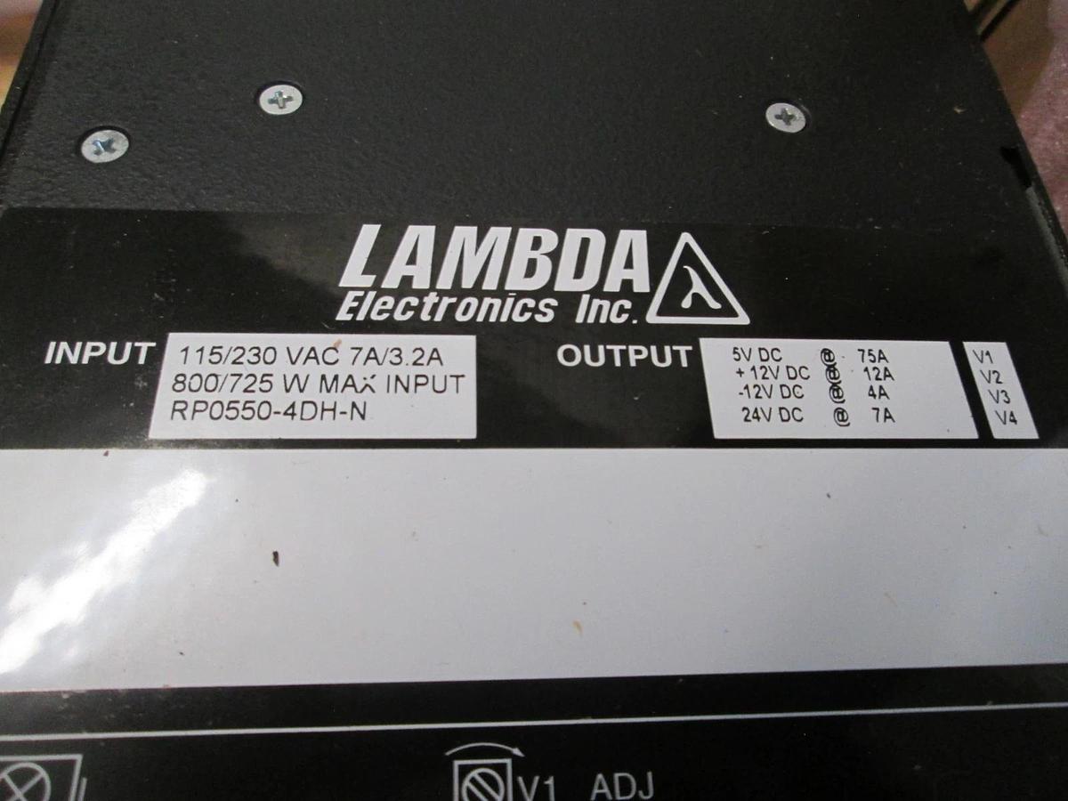 Lambda, RP0550-4DH-N, Power Supply, 500W Max Power, New
