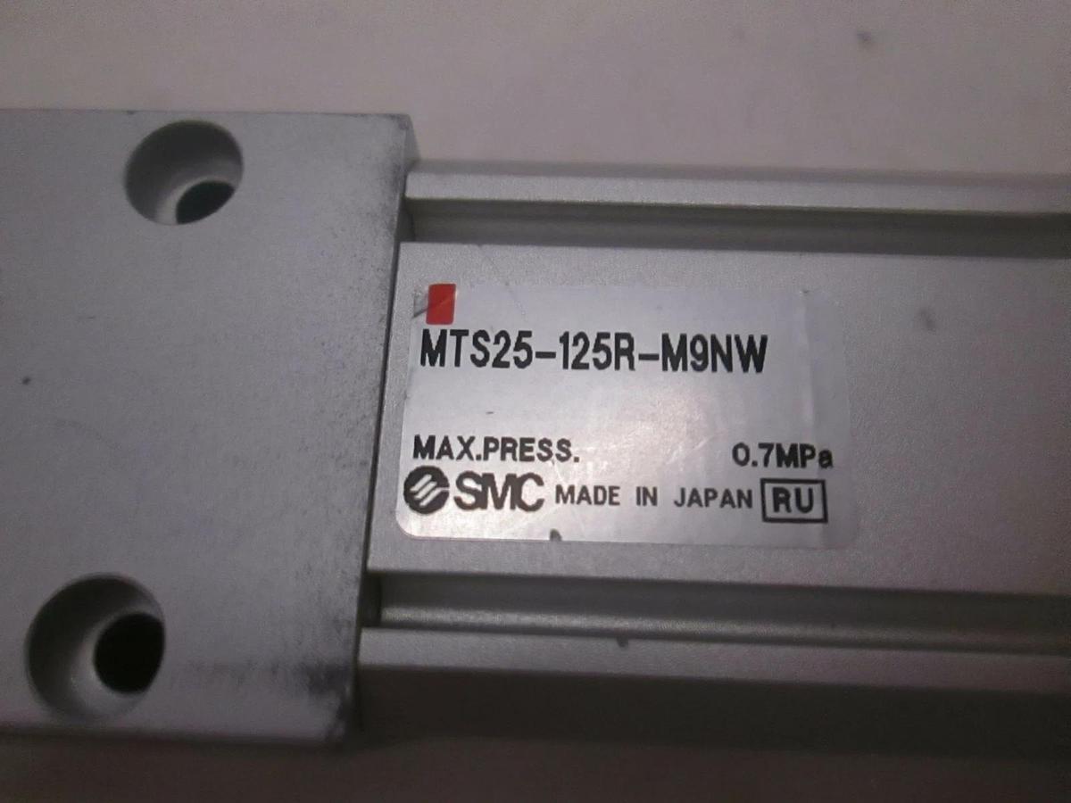 Used SMC, Precision Cylinder, MTS25-125R-M9NW, Used