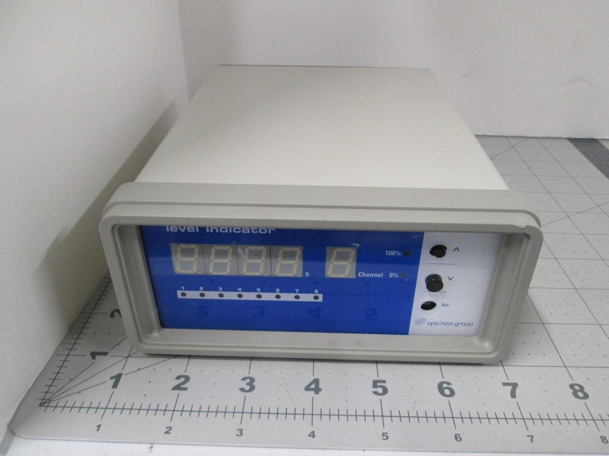 Used Epichem Group, EPCR-8, Level Indicator 8 Channel Read Out, Used