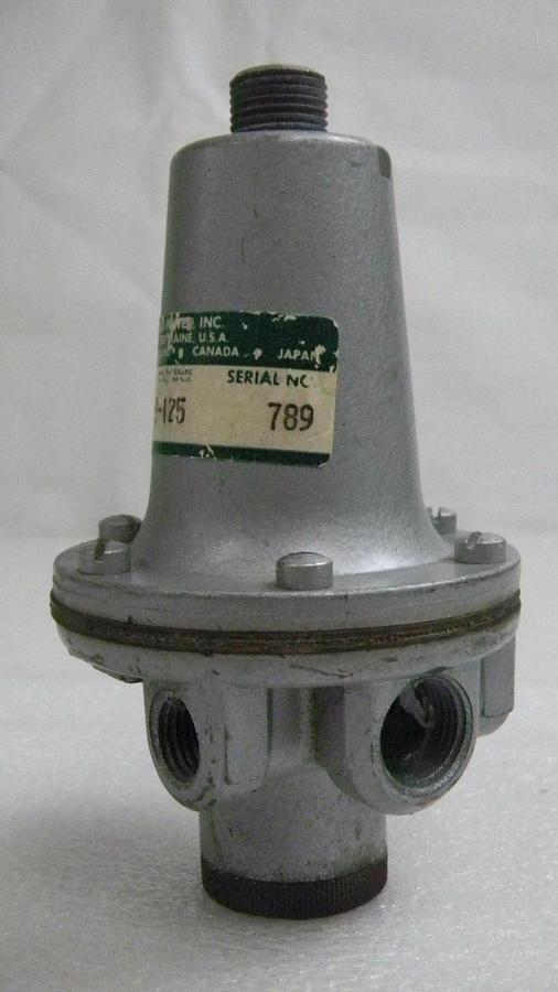 Used Watts 119-3P Regulator, Model M, 3/4" In/Out, 1/2" R/L, 1-125PSI, Used