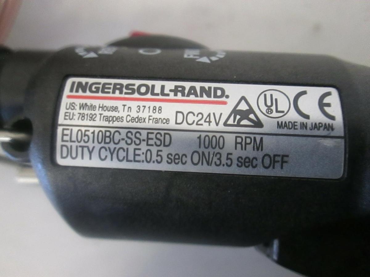 Used Ingersoll Rand, Electronic Screwdriver w/ Balancer, EL0510BC-SS-ESD, Used