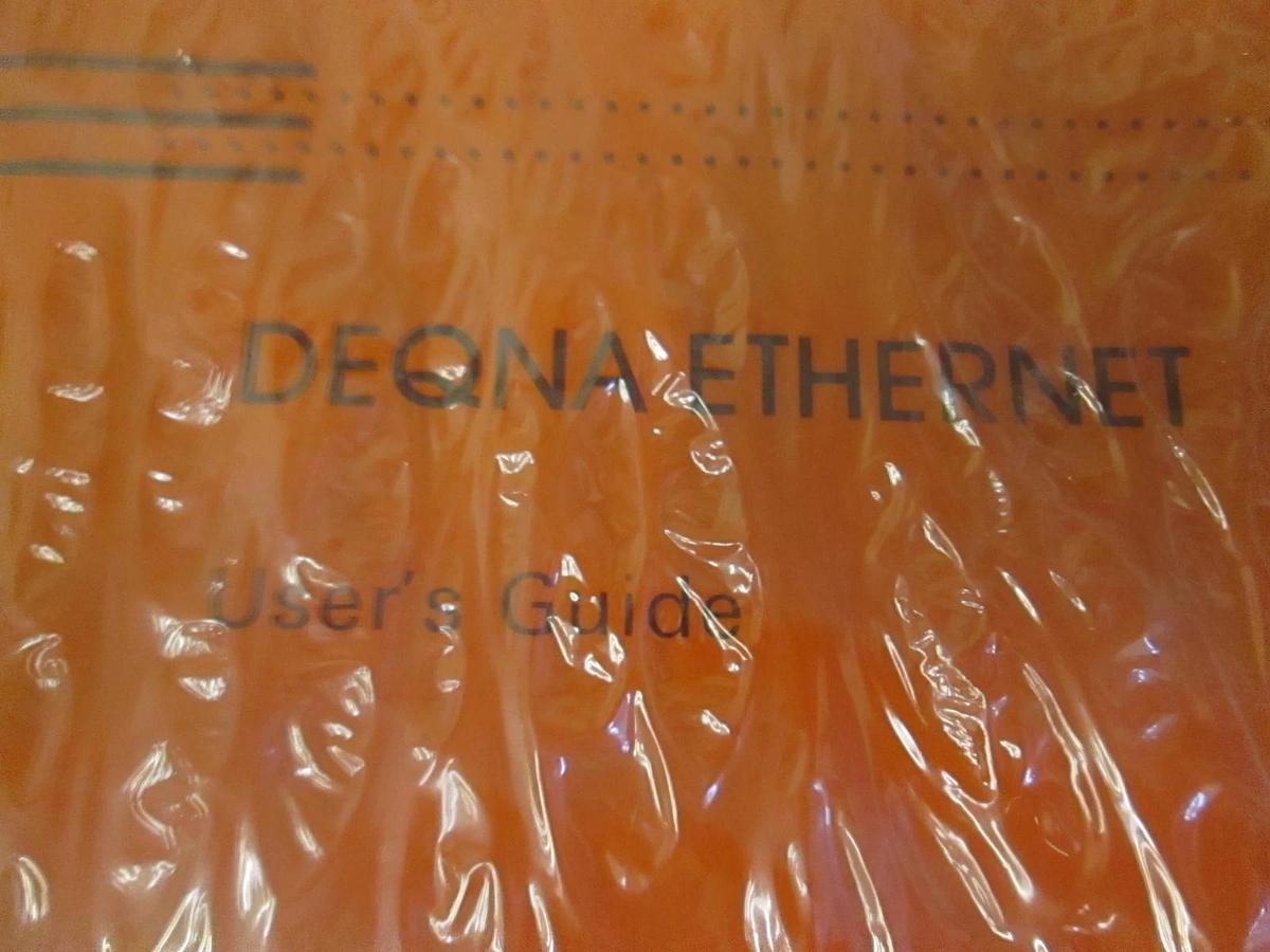 Used Digital, Deqna Ethernet User's Guide, New