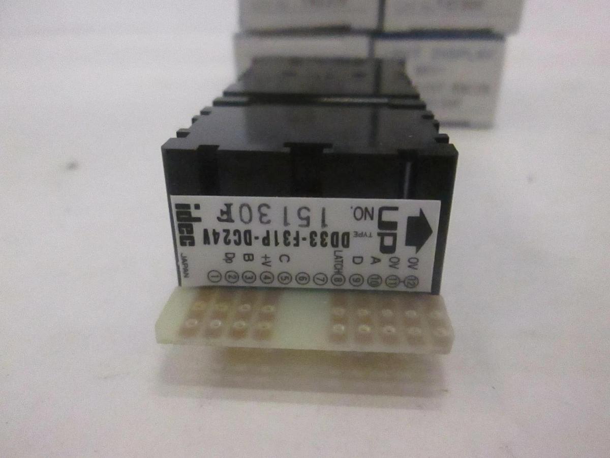 Idec, Display Module, DD33-F31P-BDC24, New, Lot of 5