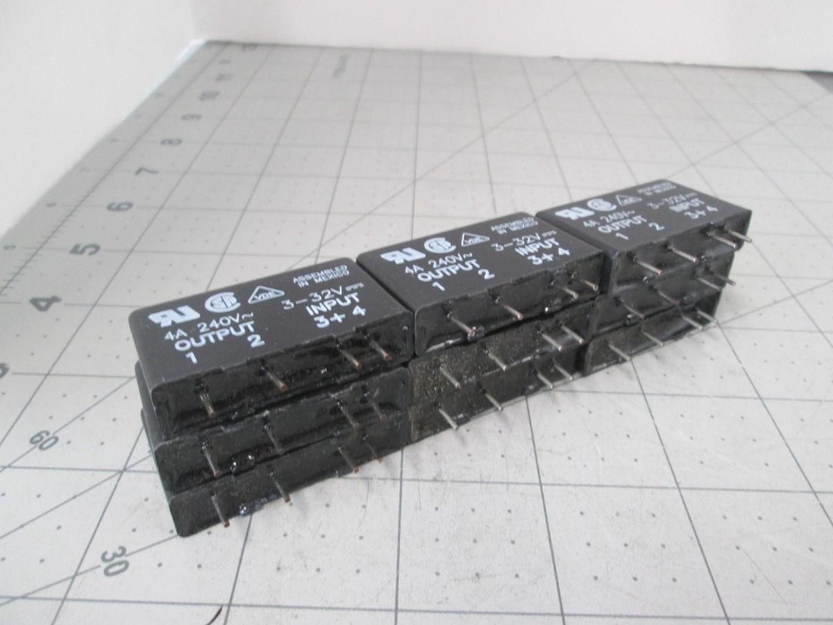 Crydom, AC Relay, MP240D4, New, Lot of 9