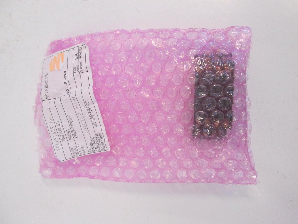 Tel Tokyo Electron Relay Socket, PYF14A, A2037-140091-1, Lot of 3