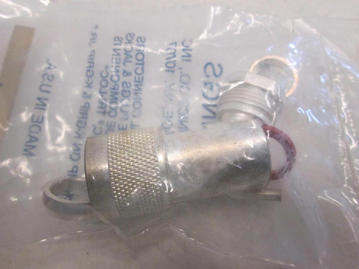 Kings, RF Coaxial Connector, K-Loc, Tri-Loc, New, Lot of 6